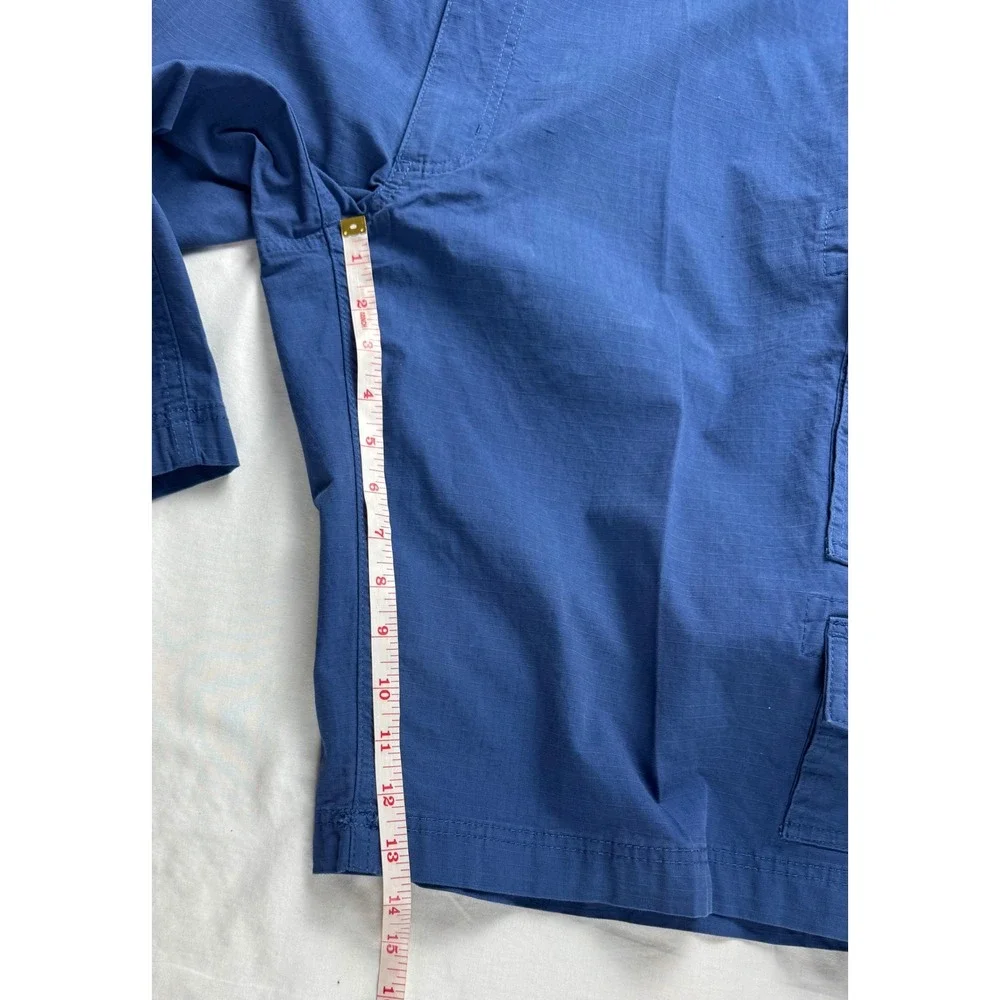 Roundtree & Yorke Casuals Big Man Blue Cargo Shorts 46 Ripstop